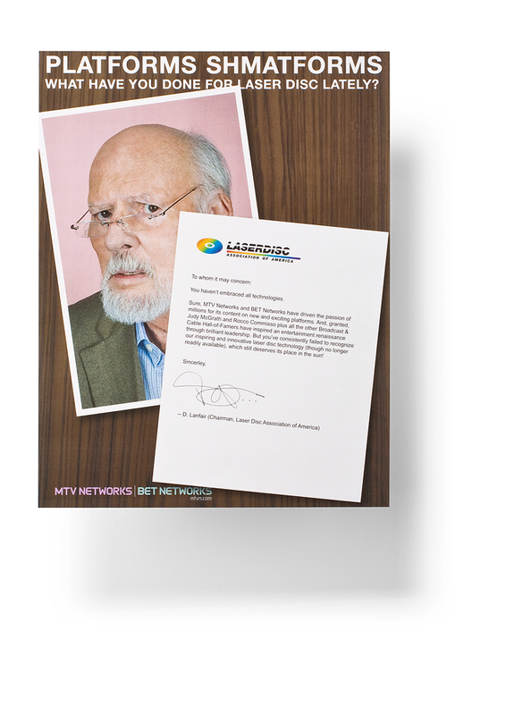 JUDY MCGRATH (FORMER MTV NETWORKS CEO) AD